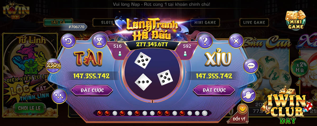 Cách chơi Tài Xỉu tại Win33